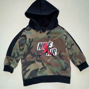 Toddler Nike Air Jumpman Hoodie Camo Fleece Sweatshirt